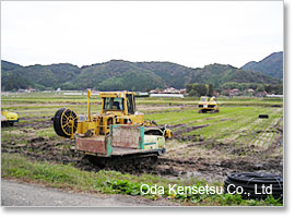 福田地区暗渠排水工事